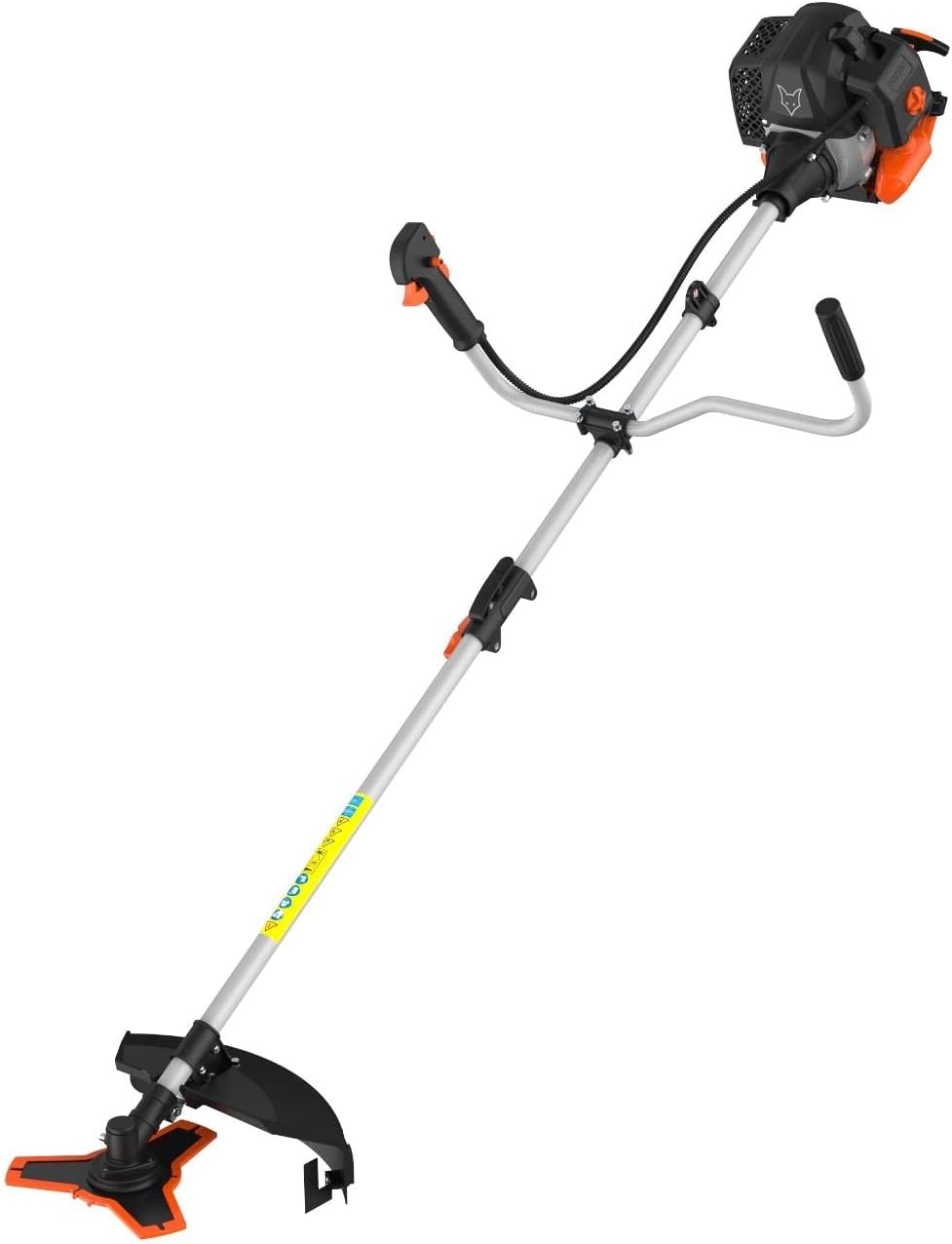 Fuxtec Débroussailleuse Thermique FX-MS152 Multitool 2 en 1 52cm3 Coupe Bordure Rotofil Essence Conçue pour Mauvaises Herbes, Arbustes et Espaces Verts